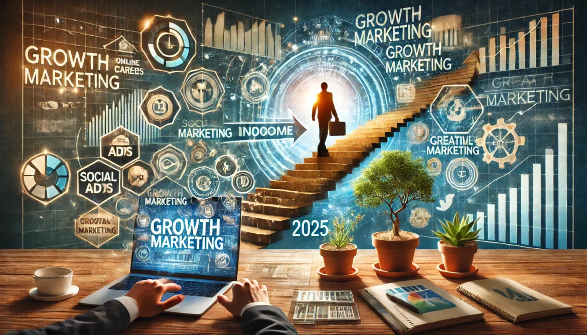 Cómo cambiar de carrera y generar ingresos online con Growth Marketing en 2025